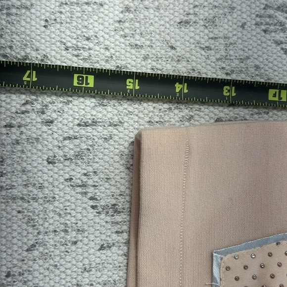 Silence+Noise Pink Mini Skirt with Silver/Bronze Embellishments Sz S - Picture 7 of 10